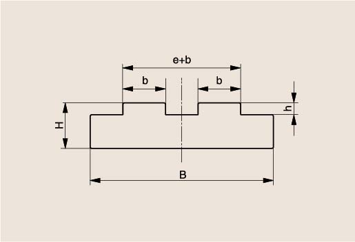 Схема направляющей цепи СВМПЭ Тип t-duplex