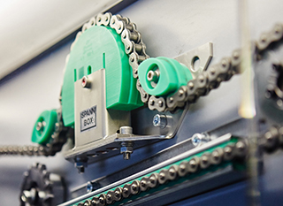 Направляющие и натяжные устройства для цепей и ремней из СВМПЭ PE-1000 Направляющие и натяжные устройства для цепей и ремней из СВМПЭ PE-1000