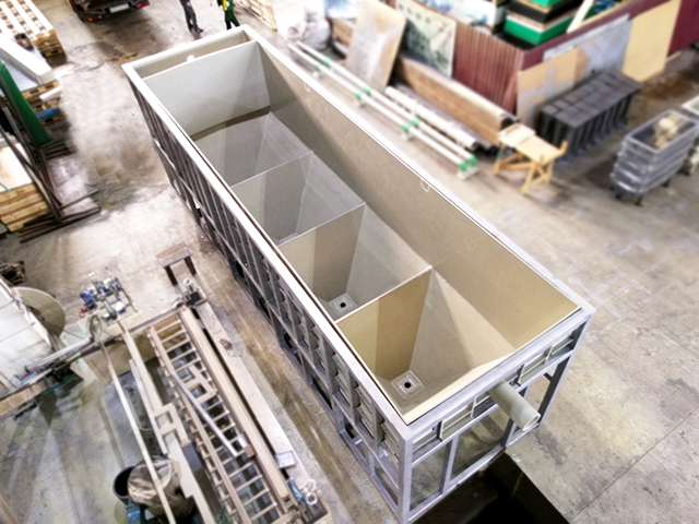 Корпус тонкослойного отстойника Корпус тонкослойного отстойника