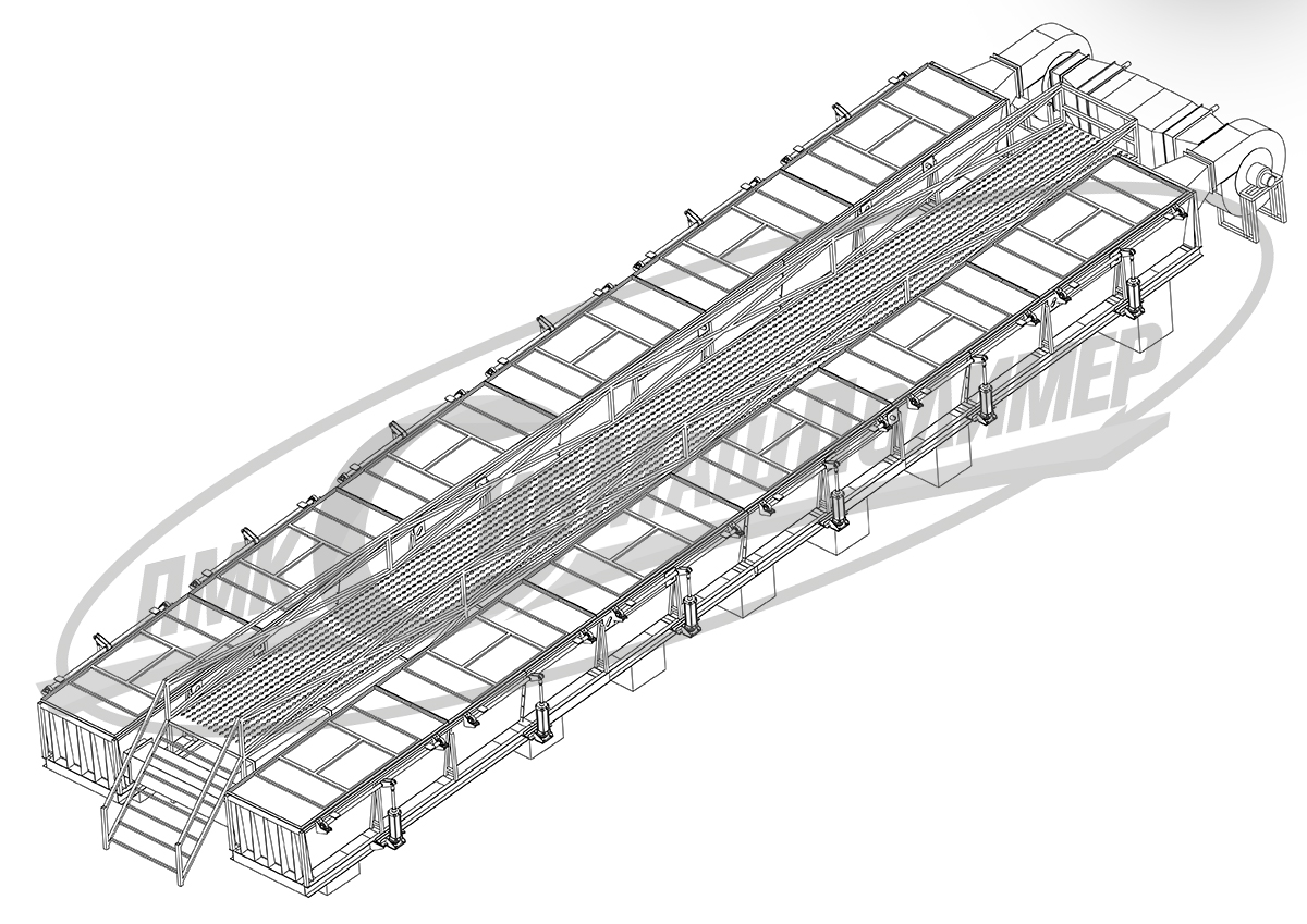 Установка для сушки труб Установка для сушки труб